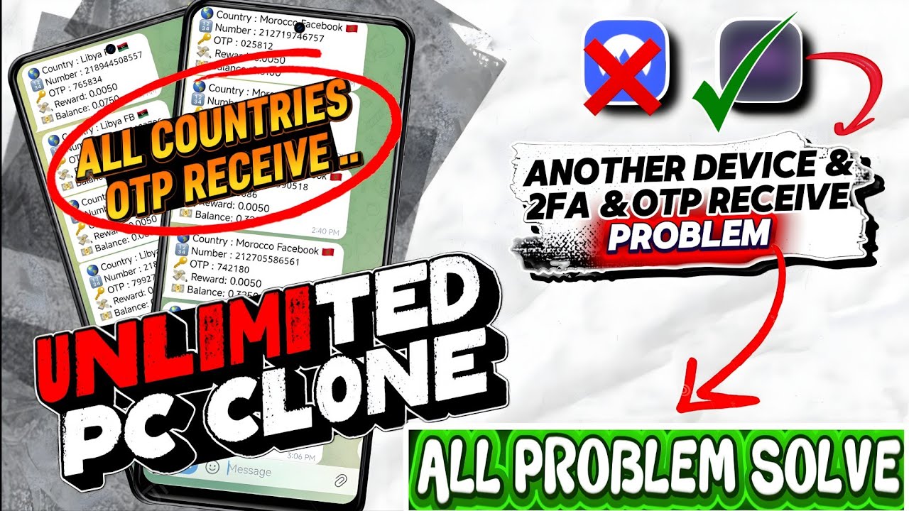 Unlimited PC CLONE account create new method🔥🔥🥵//Another Device problem ...