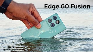 Motorola Edge 60 Fusion Water test | IP69 Water resistant