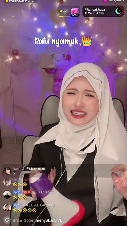 ratu nyamuk mode malak viewer 🤣🤣🤣 #queeny #herissskuyy