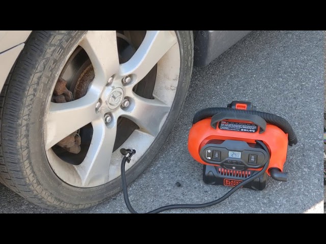 BLACK+DECKER 20V MAX* Cordless Tire Inflator, Cordless & Corded Power, Tool  Only (BDINF20C)