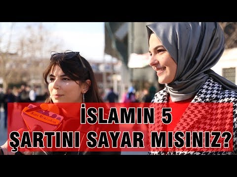 İSLAMIN 5 ŞARTINI SAYAR MISINIZ ? SARI MİKROFON