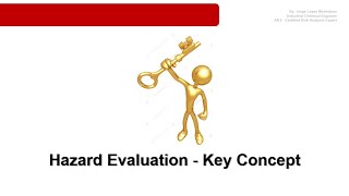 CPQRA, LOPA & SIL Course   pt  07 Hazard Evaluation   Key Concept JLM v 0