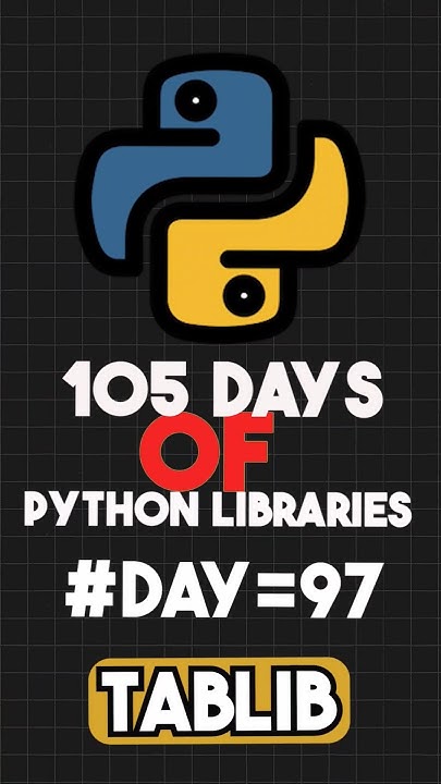 Day 97: Tablib - Streamline Tabular Data Handling | 105 Days of Python ...