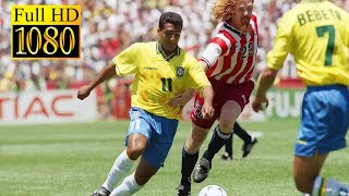 Brazil 1-0 USA World Cup 1994 | Full highlight - 1080p HD | Romário - Bebeto