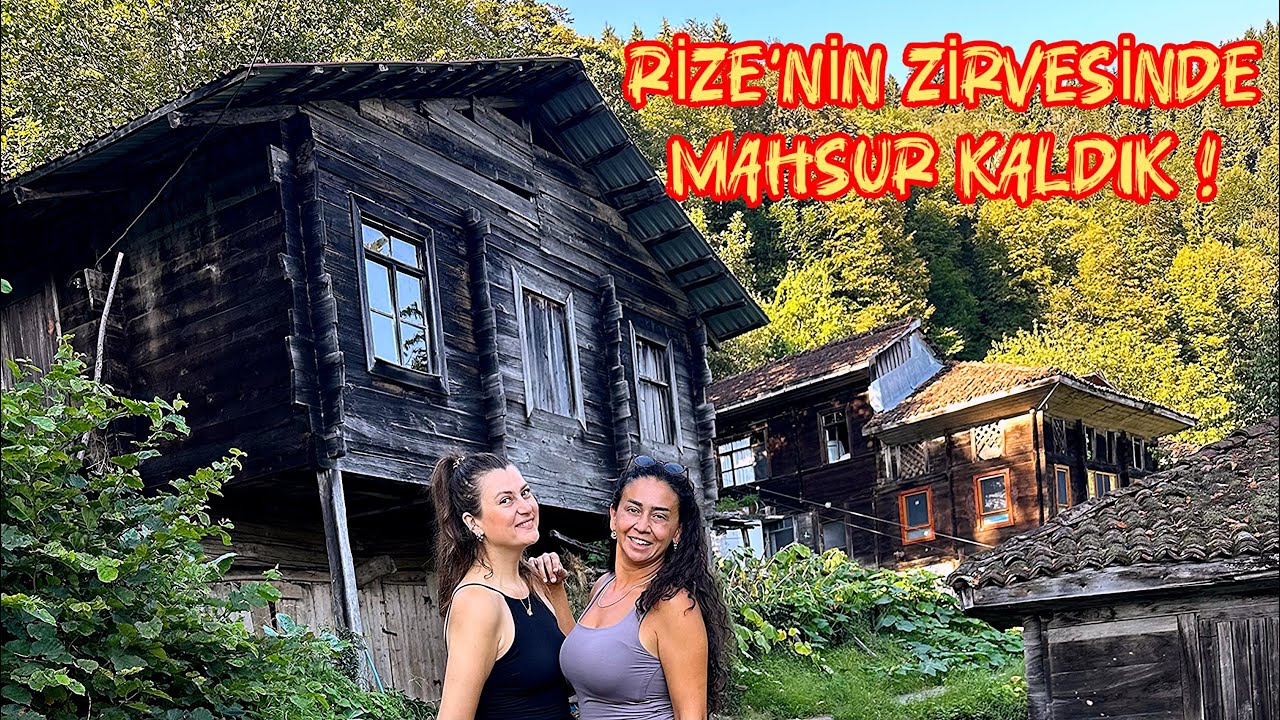 Rize’nin Zirvesinde Mahsur Kaldık! ⛰️ Çamlıhemşin’in Gizli Köyü | Rize Çamlıhemşin Sırt Mahallesi