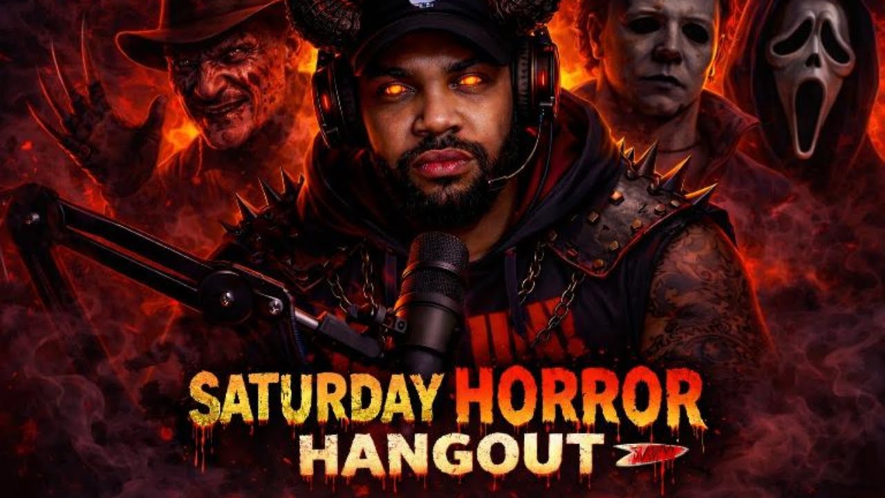 SATURDAY HORROR HANGOUT 🔥🔪 | Live Horror Talk, Slashers & Chaos
