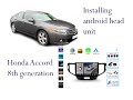 Honda Accord Android Head Unit