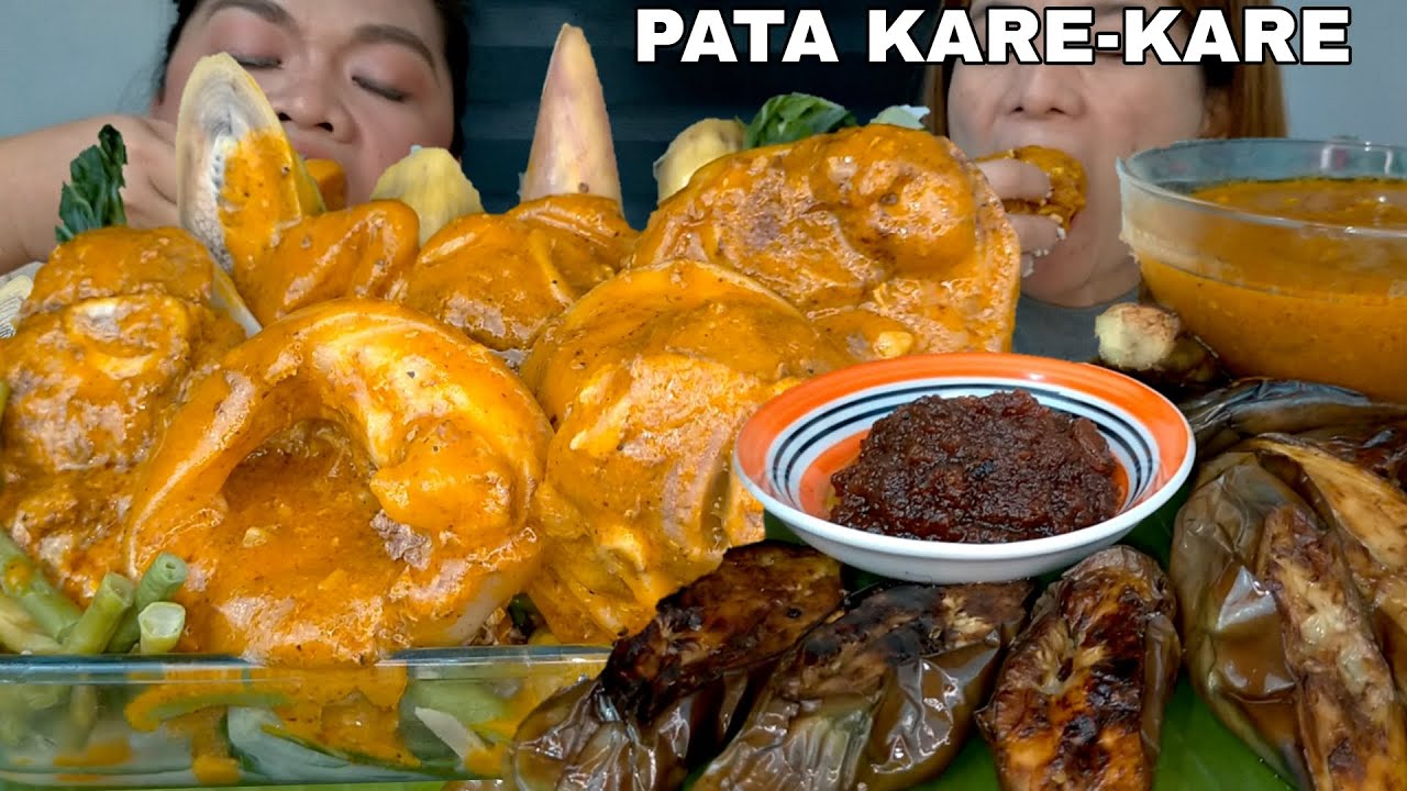 PATA KARE-KARE MUKBANG PRITONG TALONG | MUKBANG PHILIPPINES