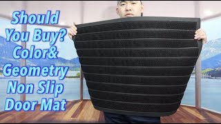 Should You Buy Color Geometry Non Slip Door Mat