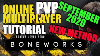 Celebrity BONEWORKS PvP IS HERE! How to install multiplayer mod | Boneworks 1.5 TUTORIAL Wealth