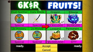 Trading Every Gamepass To Best Fruits in Blox Fruits! (UPDATED) screenshot 5