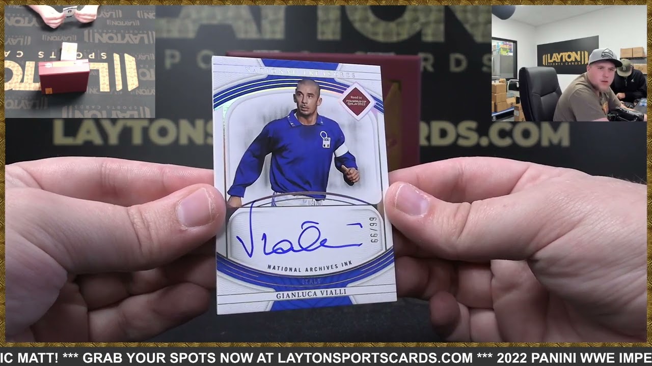 2022 Panini National Treasures FIFA Road to World Cup Soccer Hobby