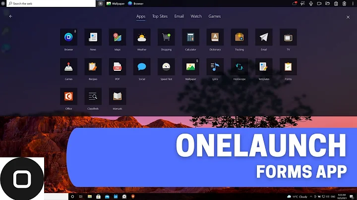 OneLaunch Forms App Quick Look