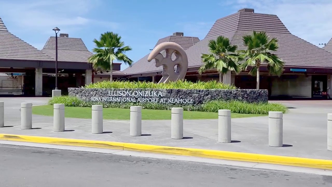 Dash-Cam of the Kona - KOA AIRPORT.