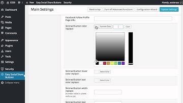 How to Setup Like, Follow, and Subscribe Buttons in Easy Social Share Buttons