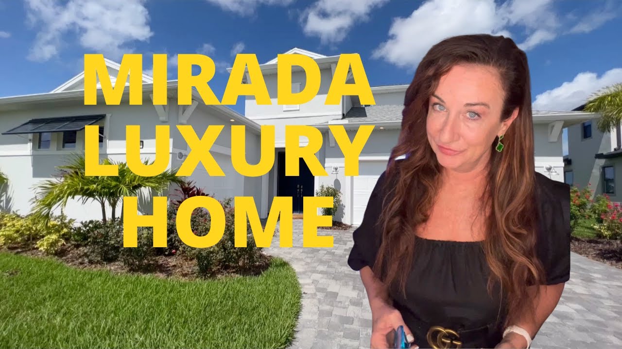 MIRADA LAGOON SAN ANTONIO FL LUXURY HOME TOUR YouTube