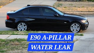 A-Pillar Leak fix on E90 BMW - 328i