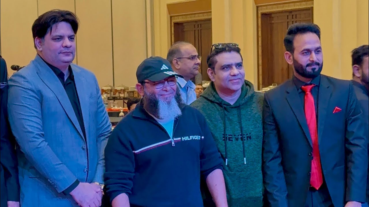 Khurram Chakwal x JD Sports Signing Ceremony | Lahore PC Hotel Vlog | Mushtaq Ahmed, Tape Ball Stars