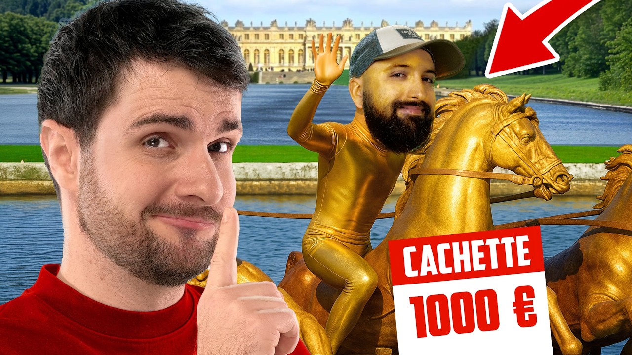 CACHE-CACHE EXTRÊME à VERSAILLES (1000€ pour se cacher) #6