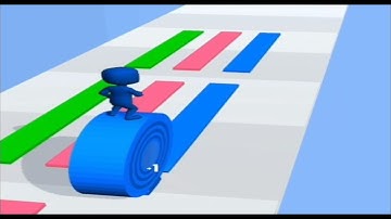 Layers Roll 🥺👅✌️ - Gameplay All Levels (Ios,Android) Level 7 - 8