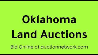 Oklahoma Land Auctions in September 2026