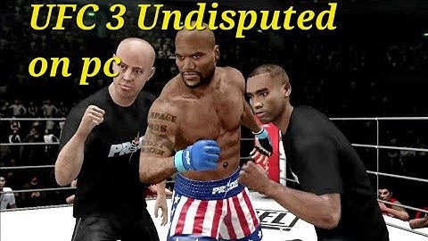 UFC 3 Undisputed on pc #xeniaemulator #xbox360