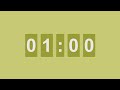 1 minute Timer with Relaxing Music and Alarm
