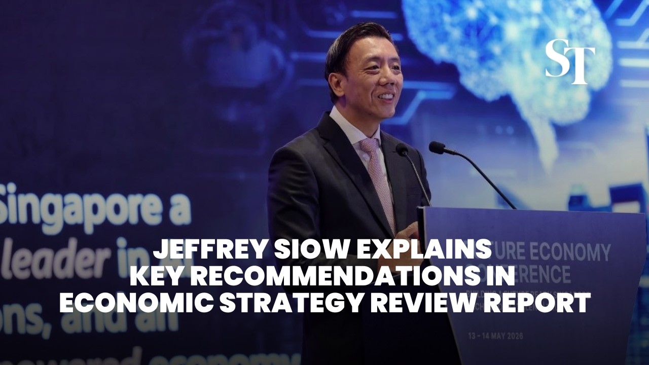 [FULL] Jeffrey Siow explains key recommendations in Economic Strategy ...