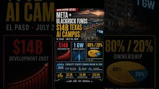Meta and BlackRock Back $14 Billion Texas AI Campus