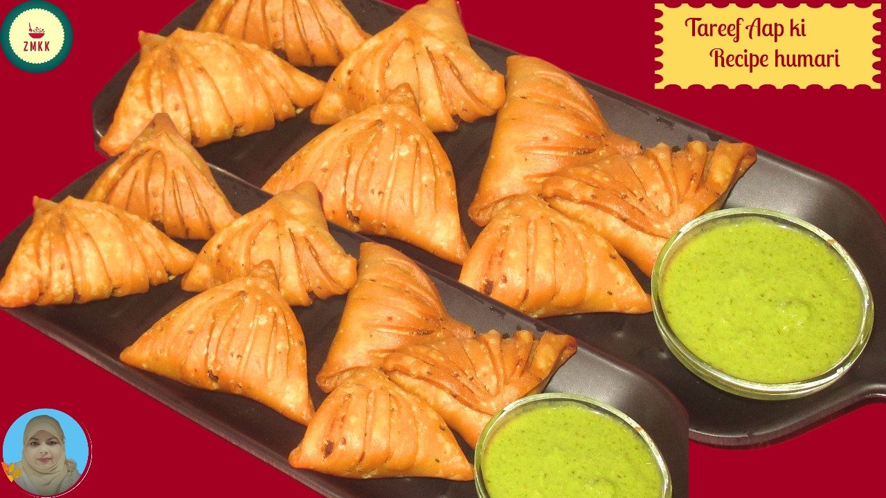 Aftar Special Easy and Viral Aaloo Samosa / chatpata and Crispy Samosa    BY   ZMKK
