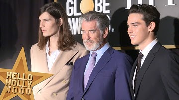 The 2020 Golden Globe Ambassadors: Dylan and Paris Brosnan! (December 1, 2019)