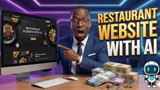 AI Yankoreye Website ya Restaurant mu Minota 10 😱| Korera Amafaranga Online
