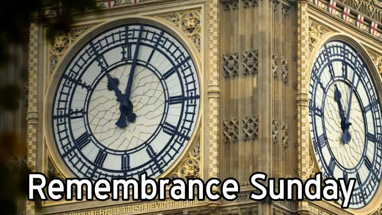 Nov 11th, 2024: Remembrance Sunday UK London 11AM (two minute silence)