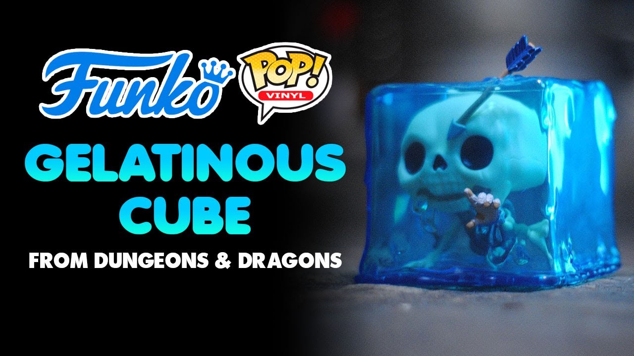 FUNKO POP! GELATINOUS CUBE from Dungeons & Dragons YouTube