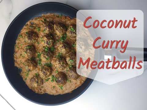 Coconut Curry Meatballs | Hawa's Kitchen