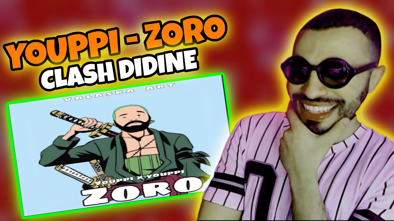 YOUPPI X YOUPPI - ZORO REACTION CLASH #didine_canon_16 😂🔥🔥