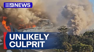 Piece Of Pita Bread Triggers Enormous Bakery Inferno 9 News Australia