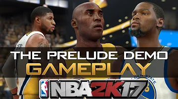 NBA2K17 gameplay - first match from The Prelude NBA 2K17 demo