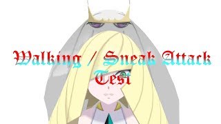Walking/Sneak Attack Test (MMD)