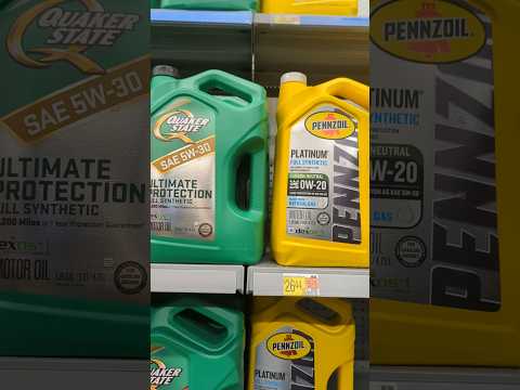 Quaker and Pennzoil имеют одинаковую канистру