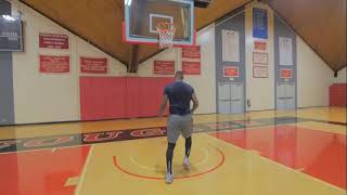 Drop Step Middle  Finish Both Directions | Basketball | Finishing | Playbook