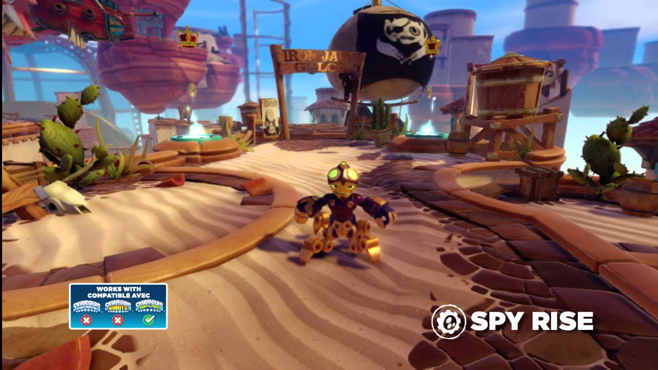 Skylanders SWAP Force - Spy Rise Gameplay - YouTube