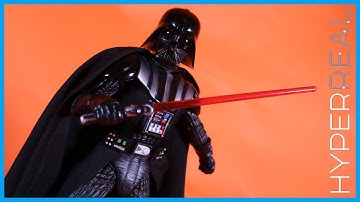 Star Wars The Black Series HYPERREAL DARTH VADER Deluxe Action Figure Toy Review