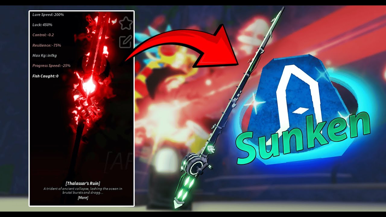 EASIEST WAY to catch the Sunken Enchant Relic in ROBLOX Fisch!