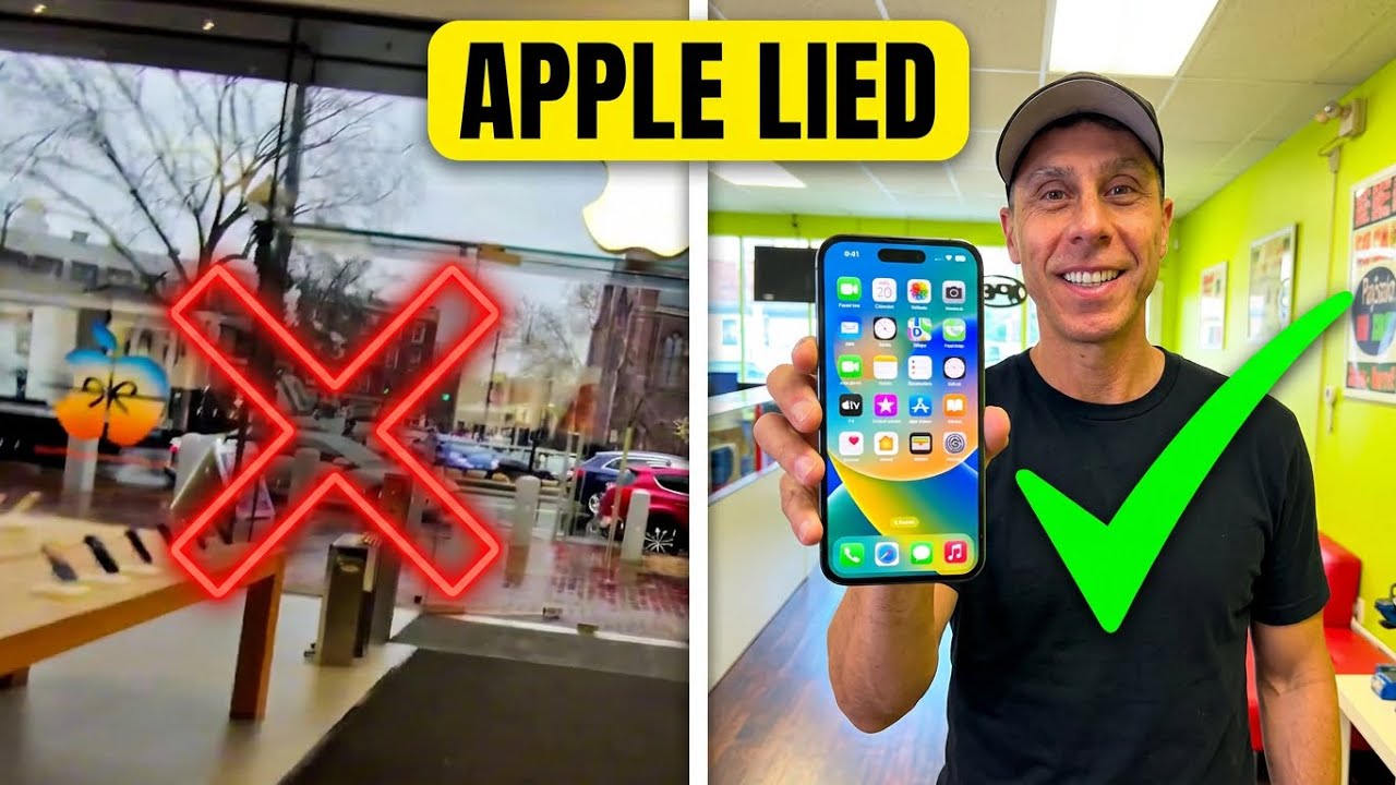 Apple Said ; This iPhone is not FIXABLE ‼️😡 - YouTube
