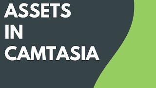 Camtasia's Online Asset Library Found Within Camtasia | A Tutorial