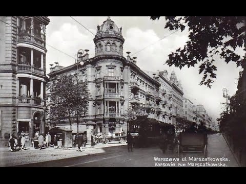 🇵🇱 Warszawa film z 1936 roku, niesamowite życie w przedwojennej Warszawie 🎥