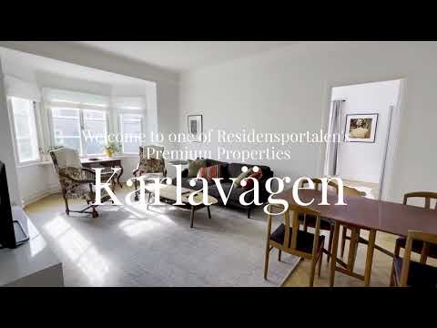 Videó: Östermalm apartman világos nyílt alaprajzú