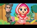 Don&#39;t Talk To Strangers (Little Red Riding Hood) | Kids Cartoons and Nursery Rhymes