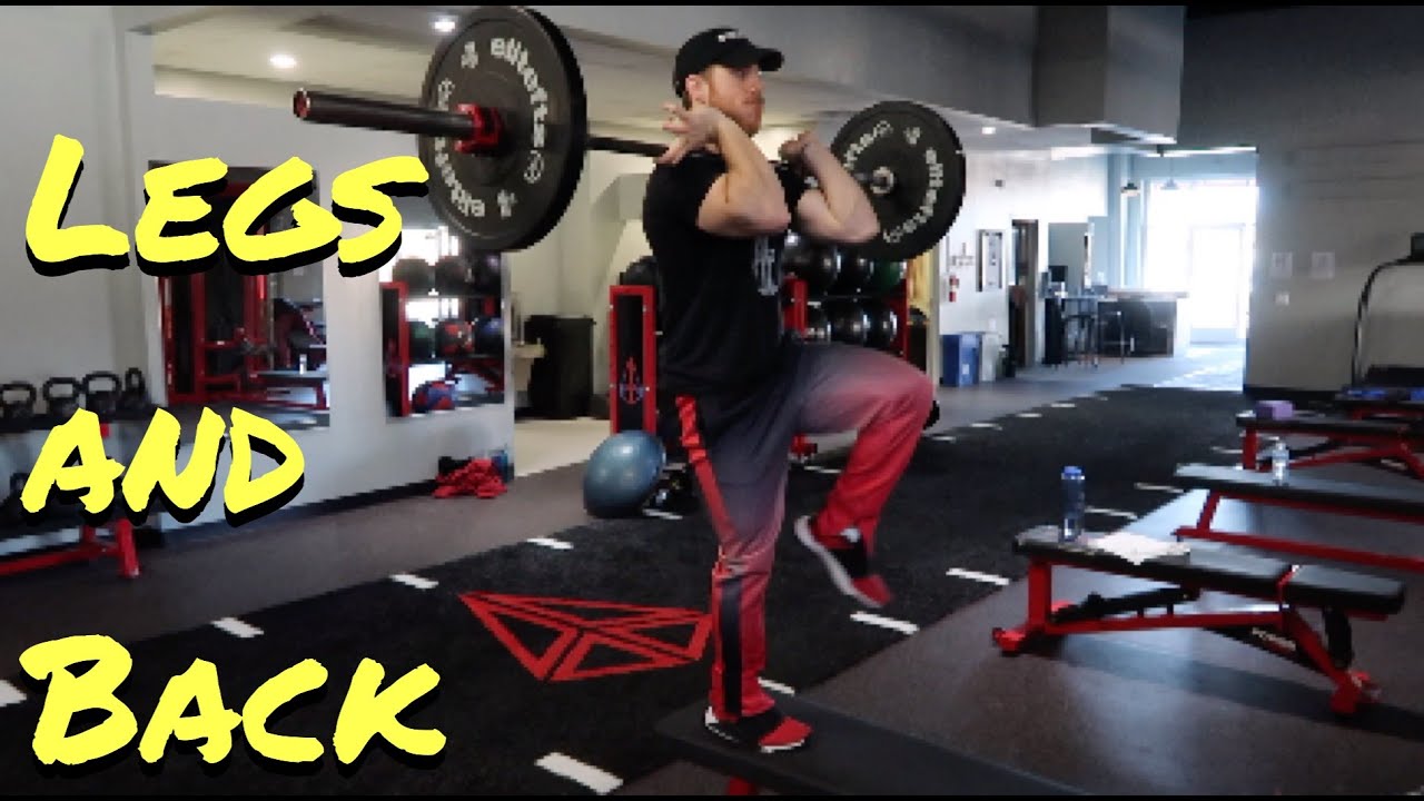LEGS AND BACK WORKOUT ROUTINE FOR STRENGTH - YouTube